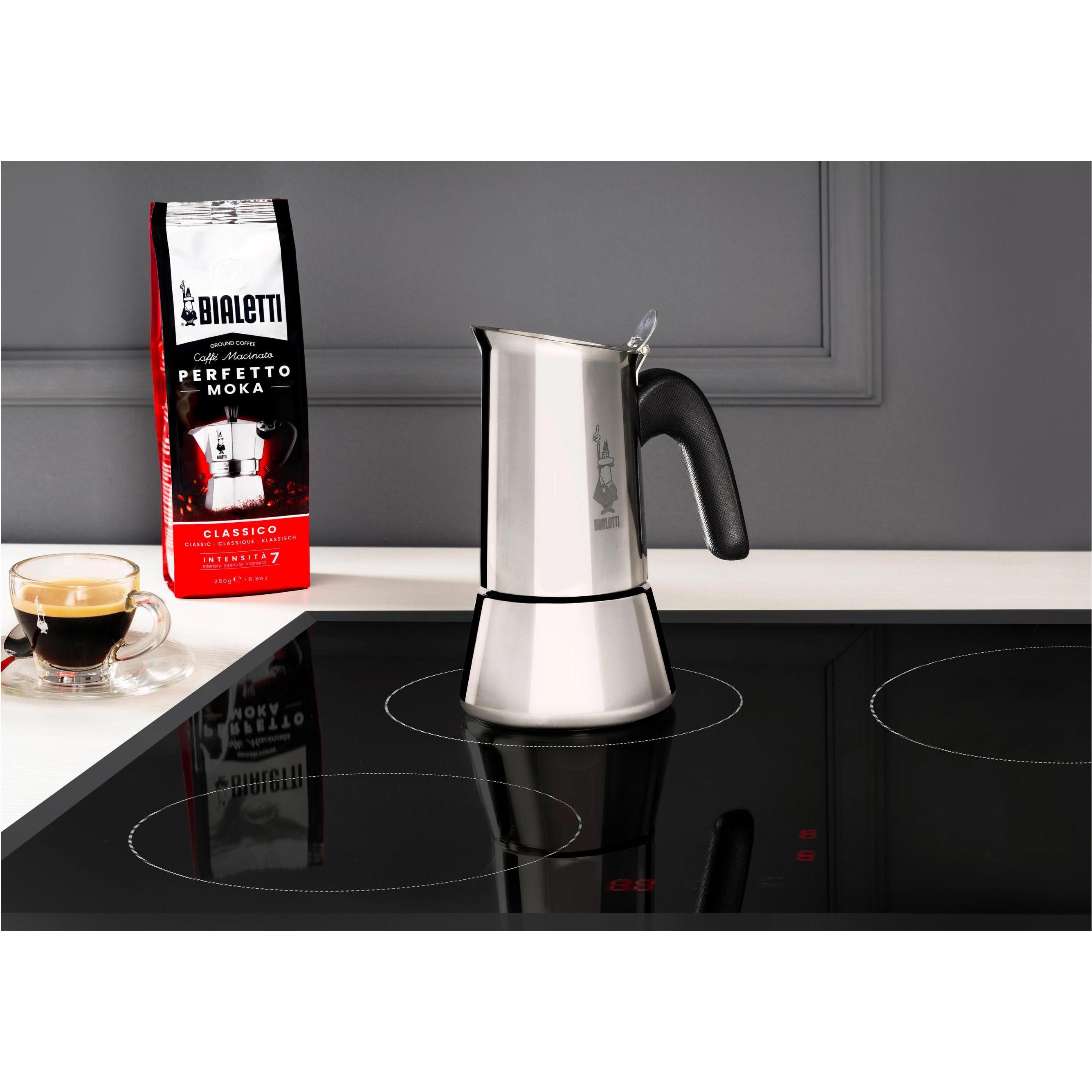 Bialetti Argento Venere, Caffettiera Moka,
