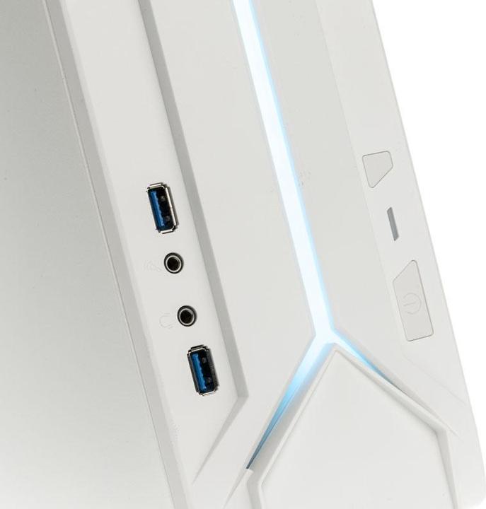 Actual product image Silverstone Tower SST-RVZ03W-ARGB white (Mini-ITX)