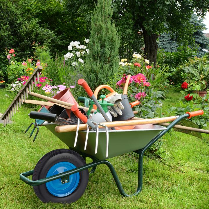 Actual product image Relaxdays Wheelbarrow wheel