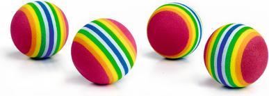 Actual product image Beeztees Bz Softball De Luxe 4cm 4 Pcs (Cat ball toy)