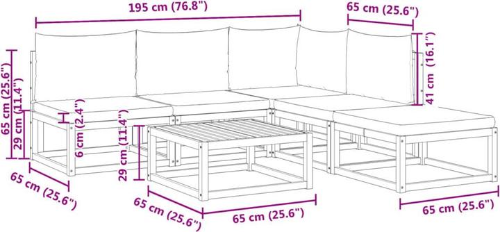 Produktbild vidaXL Maxine