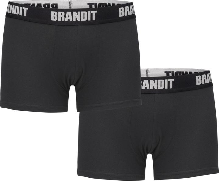 Immagine prodotto Brandit Boxer Logo 2 Pack (S, Confezione da 2)