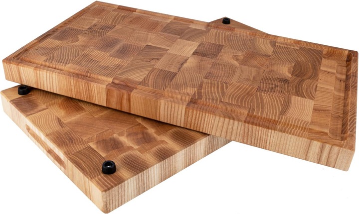 Actual product image La Mia! Ash chopping block with rubber feet
