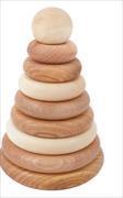 Wooden Story Natural Stacker (English)