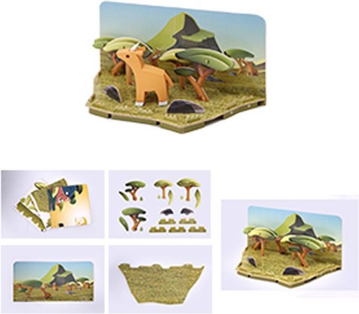 Actual product image Halftoys Animal World - Impala version