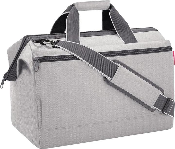 Produktbild reisenthel allrounder L pocket herringbone grey