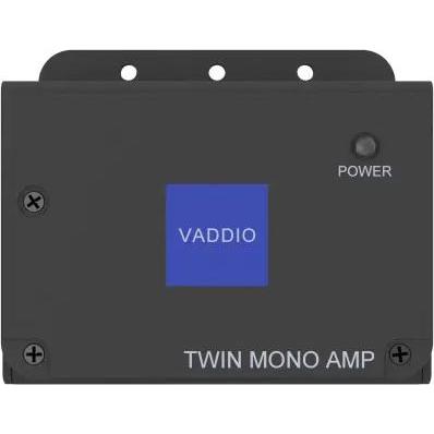 Vaddio Twin Mono AMP 2.0 Kanäle Haus, Stereoverstärker, Schwarz