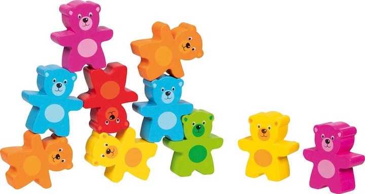 Image du produit Goki Jeu d'empilage Bande d'ours colorés