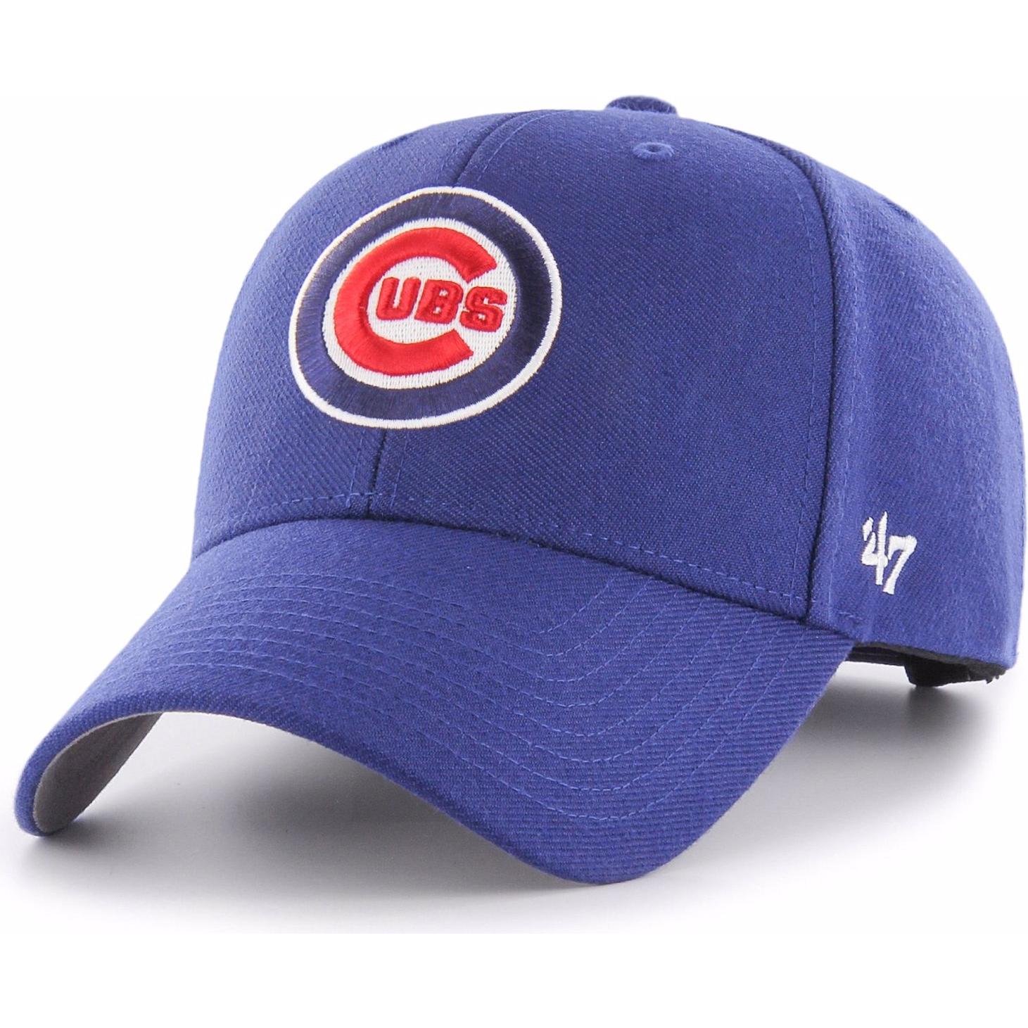47 Brand, Herren, Cap, MLB Chicago Cubs, Blau, (One Size)