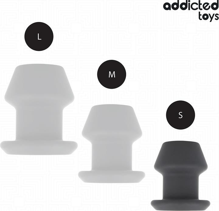 Addicted toys - EXTREM HOHL ANAL PLUG GRÃ–SSE S 7,5 CM