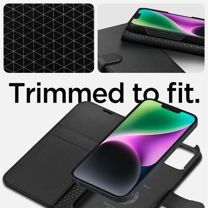 Actual product image Spigen Wallet S Iphone 14 Black (Apple iPhone 14)