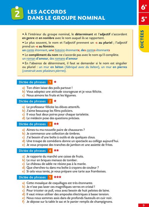 Produktbild Bled collège : dictées 6e 5e 4e 3e : conforme au collège (Französisch, Christelle Amiet, Lisle Isabelle de, 2024)
