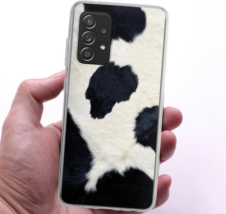 Produktbild DeinDesign Silikon Hülle für Samsung Galaxy A52 5G Handyhülle Case Smartphone Schutzhülle Animal-Look (Samsung Galaxy A52 5G)