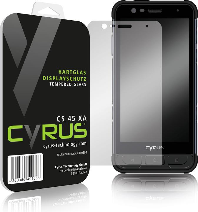 Cyrus Hard Glass Foil (1 Stück, Cyrus CS 45 XA)