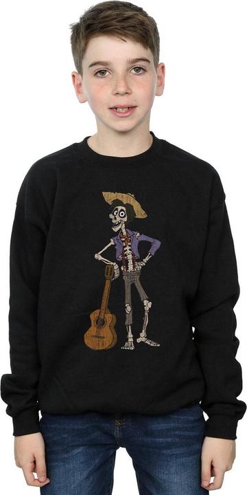 Actual product image Disney Boys Coco Hector With Guitar Sweatshirt (140, 146)