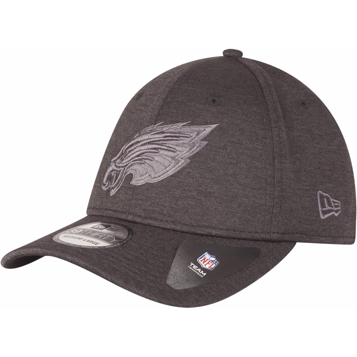 New Era, Herren, Cap, 39Thirty Shadow Tech Philadelphia Eagles Graph, Grau, (M)