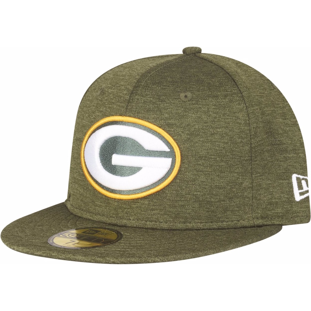 New Era, Herren, Cap, 59Fifty Shadow Tech Green Bay Packers, Grün, (7 3/8)