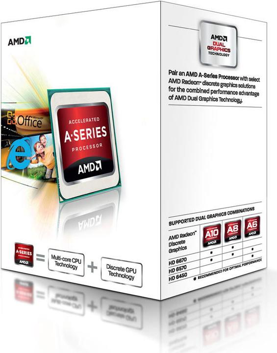 Produktbild AMD A4-5300 Apu (FM2, 3.40 GHz, 2 -Core)