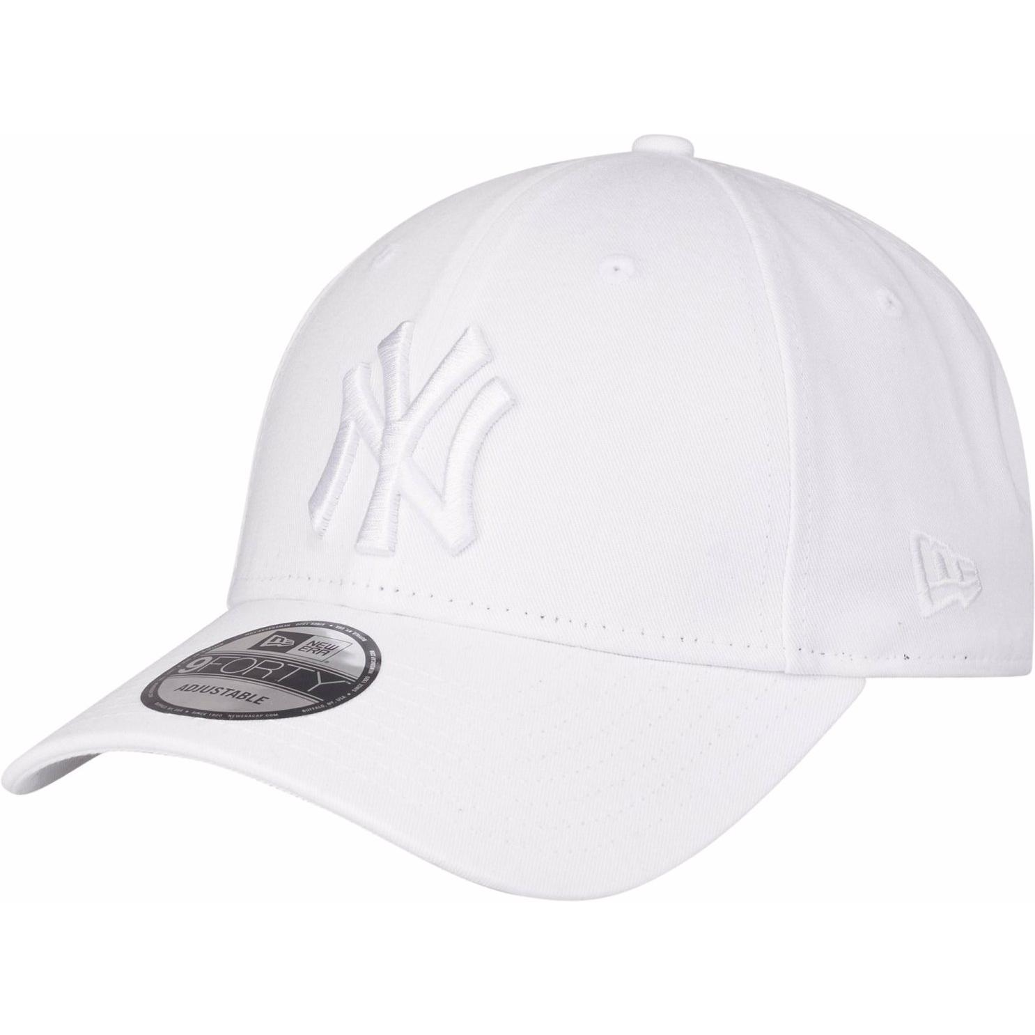 New Era, Herren, Cap, 9Forty Strapback New York Yankees, Weiss