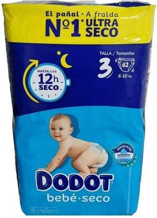 Produktbild Dodot ETAPAS T3 Windeln 6-10 kg (Gr. 3+, 1 Stück)