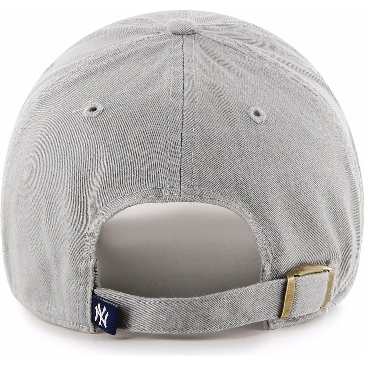 Thumbnail - 47 Brand, Herren, Cap, Relaxed Fit MLB New York Yankees, Grau, (One Size)