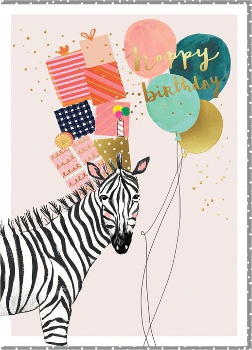 Image du produit Cart Carte d'anniversaire Happy Birthday 12 x 17 cm (1 pcs)