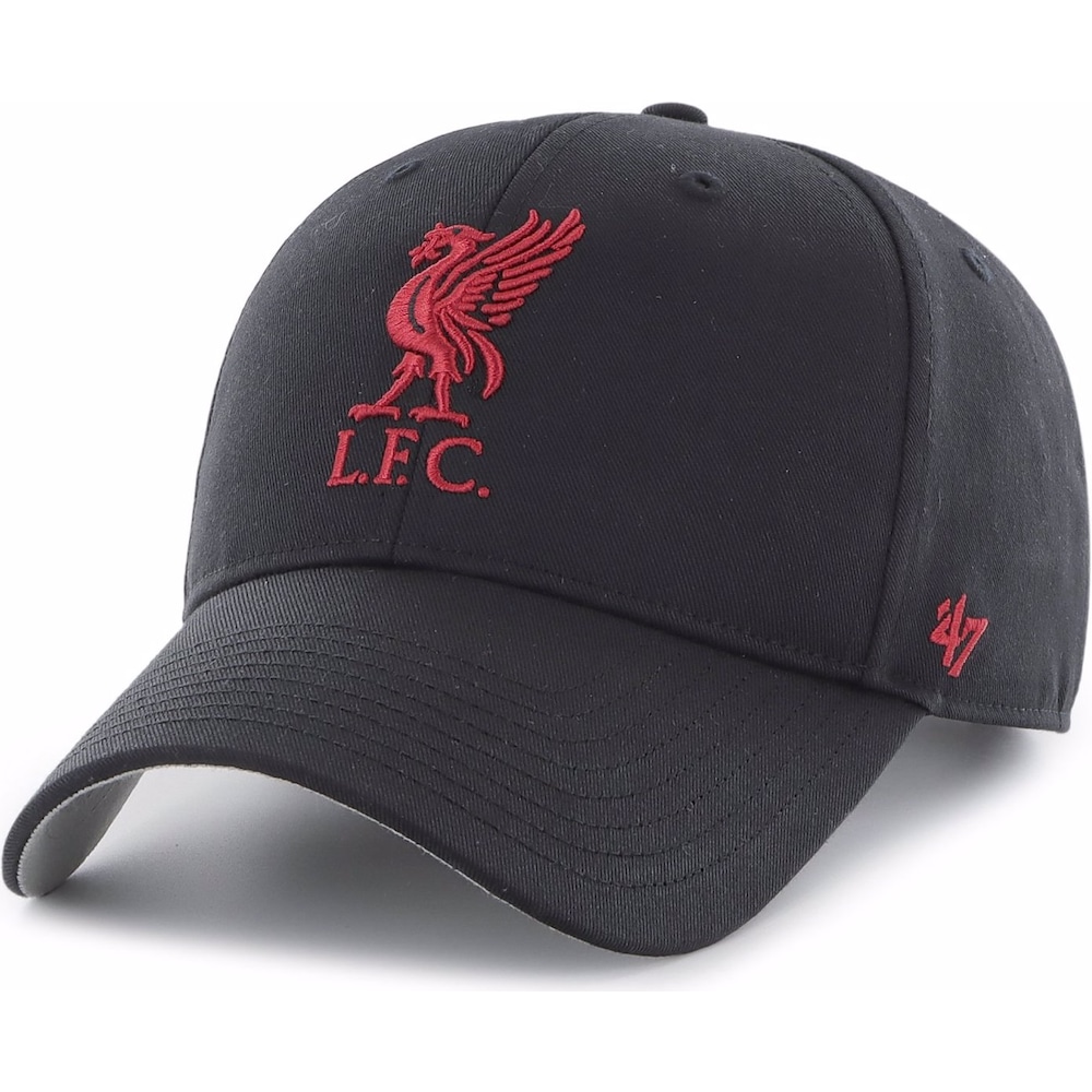 47 Brand, Herren, Cap, Adjustabe FC Liverpool, Schwarz