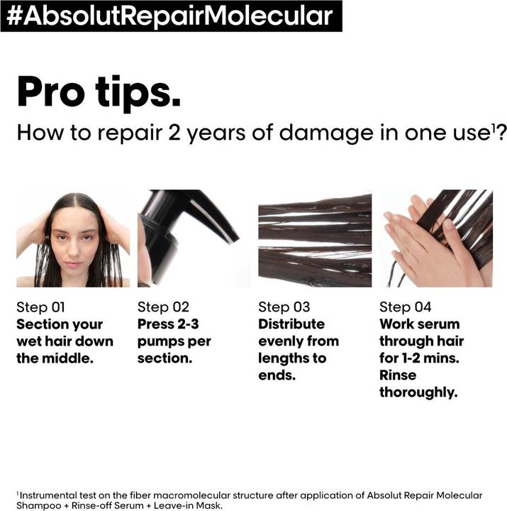 Actual product image L'Oréal Professionnel Serie Expert Absolut Repair Molecular (250 ml)