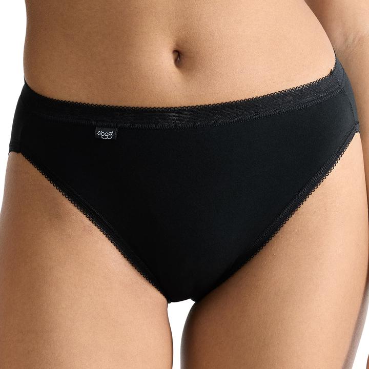 Produktbild Sloggi 9er Pack Basic+ Tai Slip (40, L, 9er Pack)