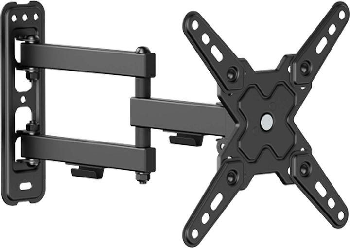 Wiltec TV Halterung 13"–43" TV Wandhalterung schwenkbar 20kg Fernsehhalterung (Wand, 43", 20 kg)