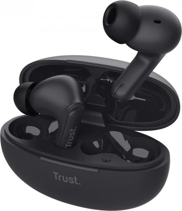 Produktbild Trust Yavi Bt Enc Earbuds Black (ANC, 23 h, Kabellos)