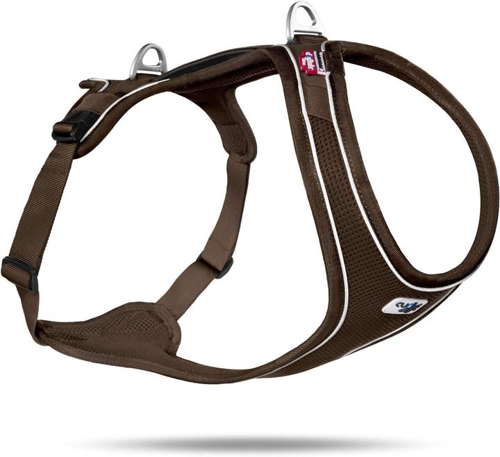 Productafbeelding Curli Belka Comfort Harnas brun XS (XS, Hond, Algemeen, Loop)