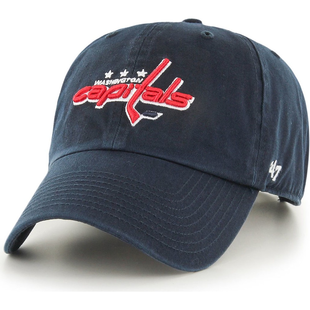 47 Brand, Herren, Cap, Clean Up Washington Capitals, Blau, (One Size)