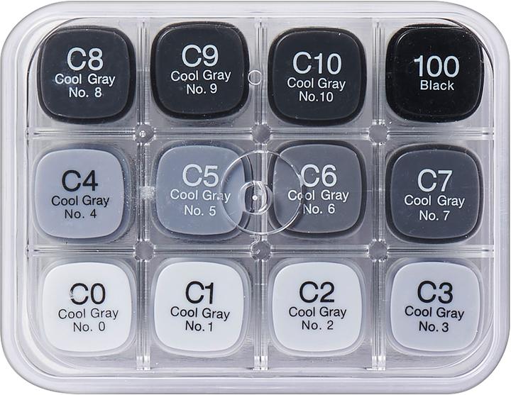 Produktbild Copic Grautöne CG (12x)