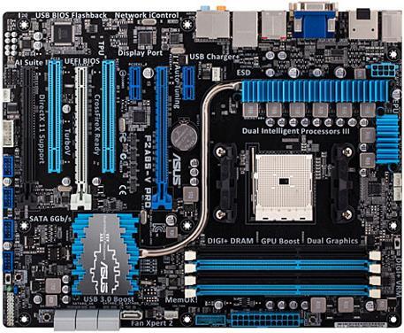 Produktbild ASUS F2a85-V Pro (FM2, AMD A85X, ATX)