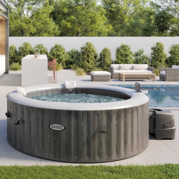 Produktbild Intex Pure SPA Bubble GreyWood XXL Deluxe (6 Personen)