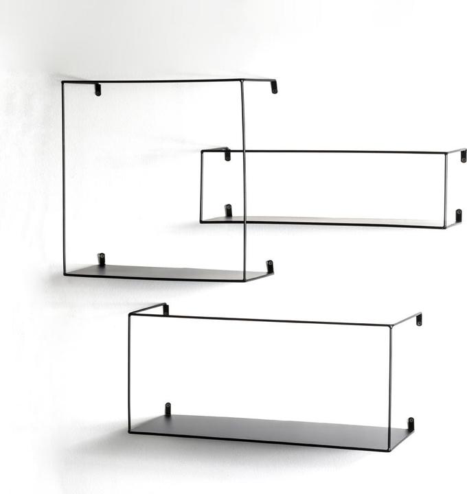 HAKU Möbel Wall shelf set of 3 (55 x 20 x 25 cm)