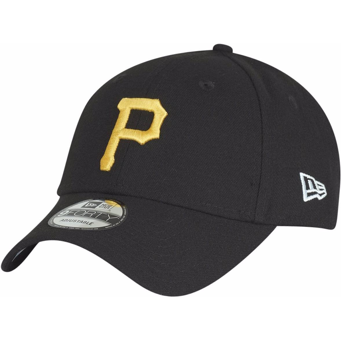 New Era, Herren, Cap, 9Forty MLB League Pittsburgh Pirates, Schwarz, (One Size)
