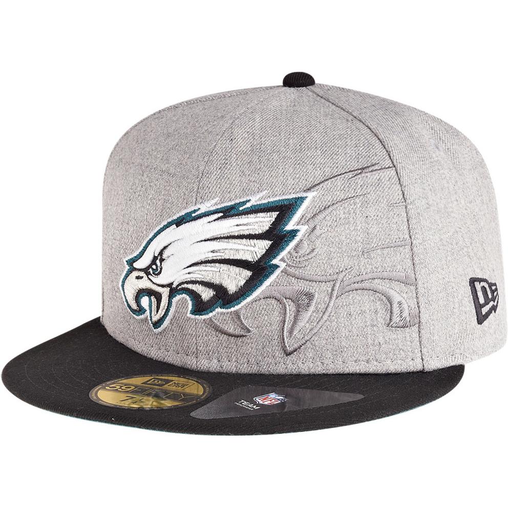 New Era, Herren, Cap, 59Fifty Screening Philadelphia Eagles, Grau, (7 1/8)