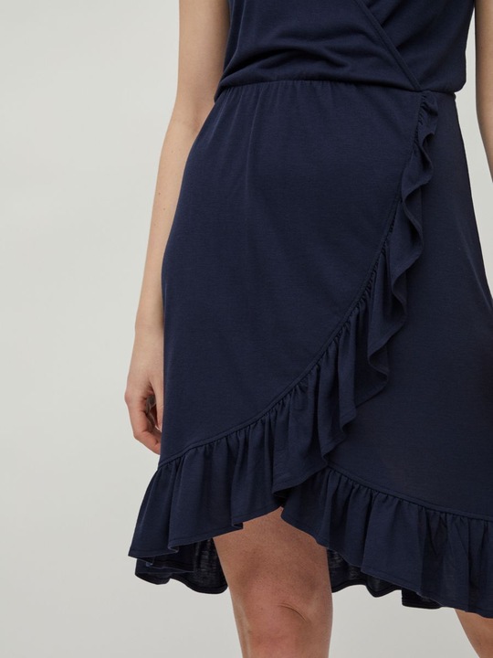 Produktbild Vila Kurzärmeliges Wickelkleid (S)