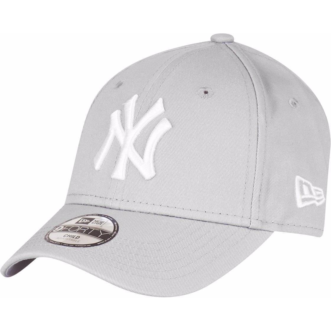 New Era, Jungen, Cap, 9Forty New York Yankees, Grau, (54, 55, 56)
