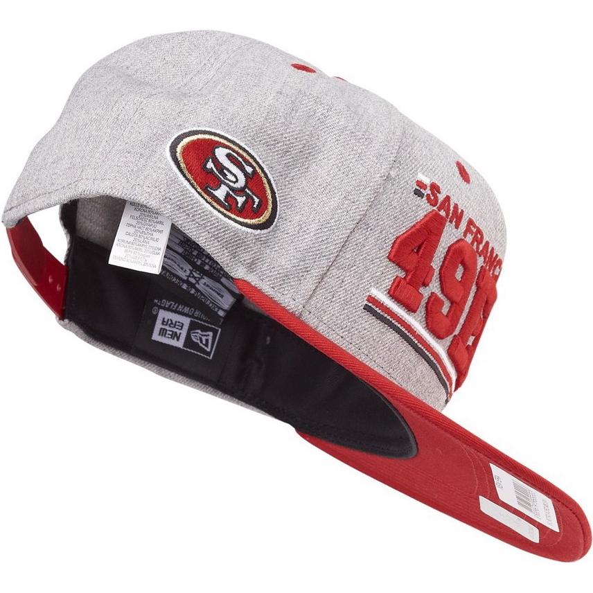 Thumbnail - New Era, Herren, Cap, 9Fifty Retro San Francisco 49Ers, Grau, (M)