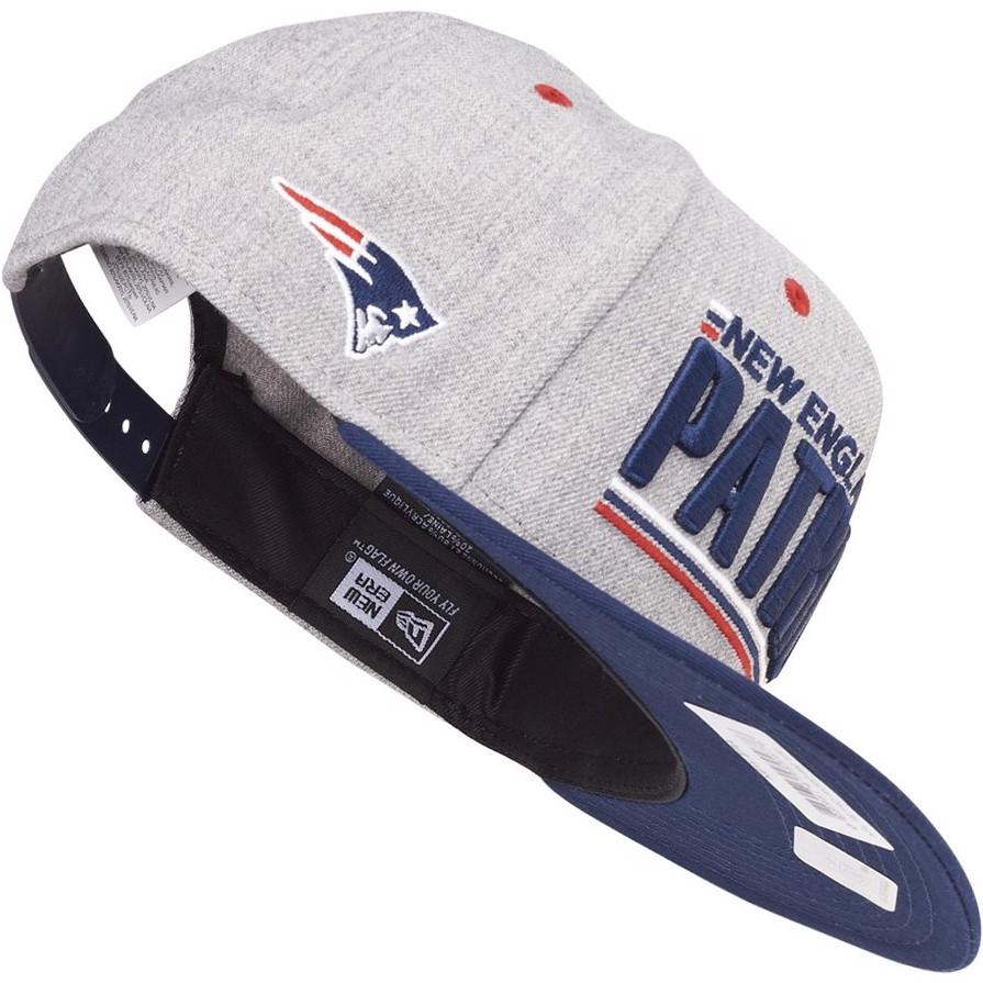 Thumbnail - New Era, Herren, Cap, 9Fifty Retro New England Patriots, Grau, (M)