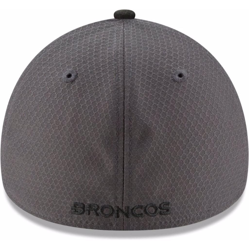 Thumbnail - New Era, Herren, Cap, 39Thirty NFL Sideline Denver Broncos, Grau, (M)