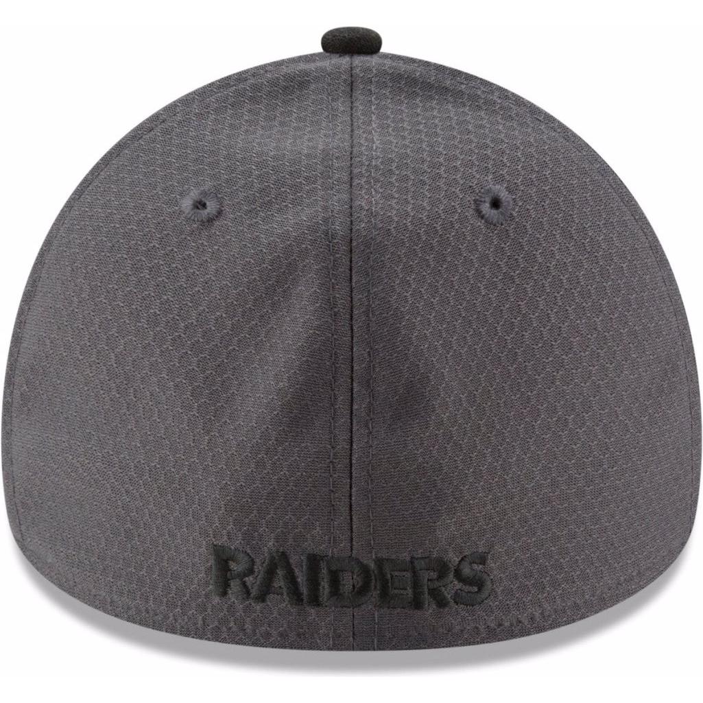 Thumbnail - New Era, Herren, Cap, 39Thirty NFL Sideline Oakland Raiders, Grau, (L)