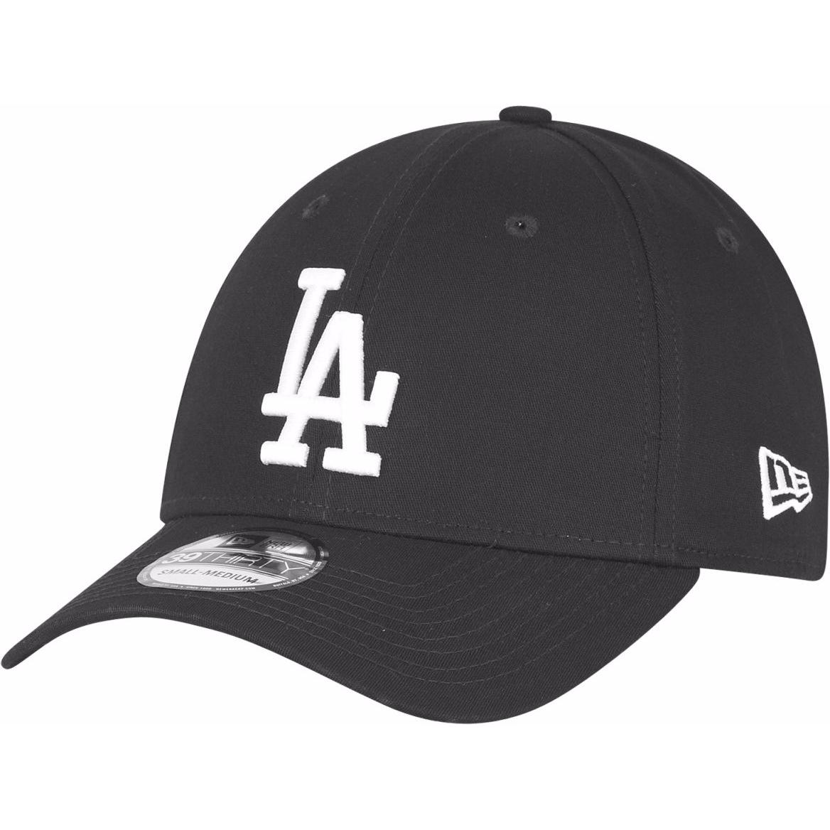 New Era, Herren, Cap, 39Thirty Stretchfit MLB Los Angeles Dodgers, Schwarz, (XS)