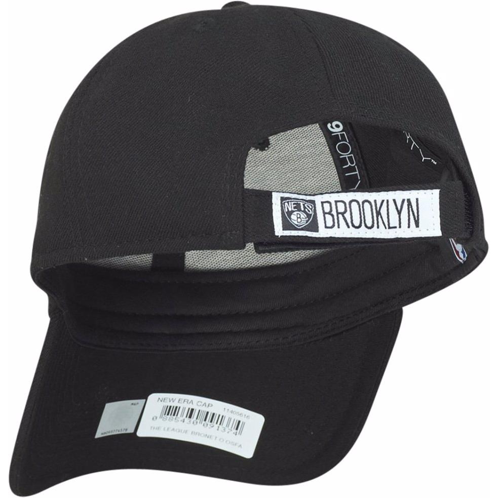 Thumbnail - New Era, Herren, Cap, 9Forty NBA League Brooklyn Nets, Schwarz, (One Size)