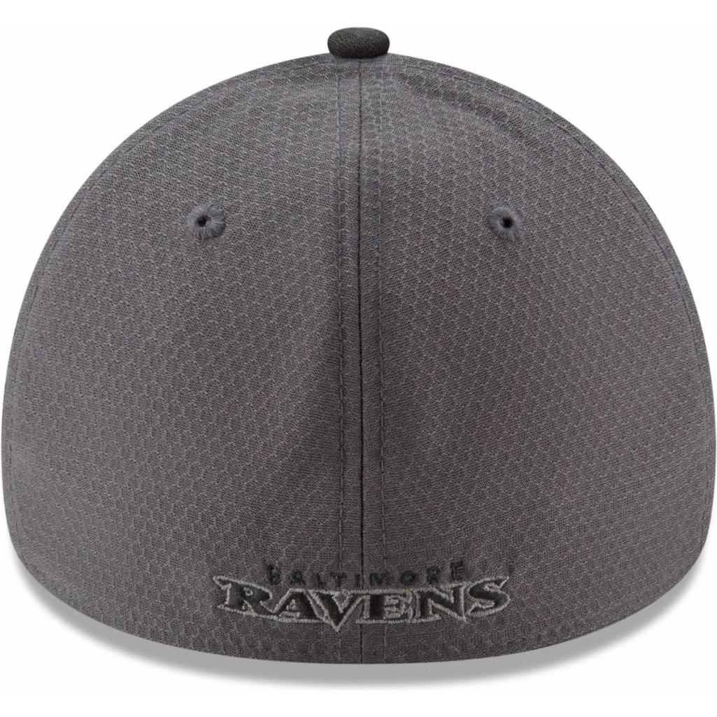 Thumbnail - New Era, Herren, Cap, 39Thirty NFL Sideline Baltimore Ravens, Grau, (M)