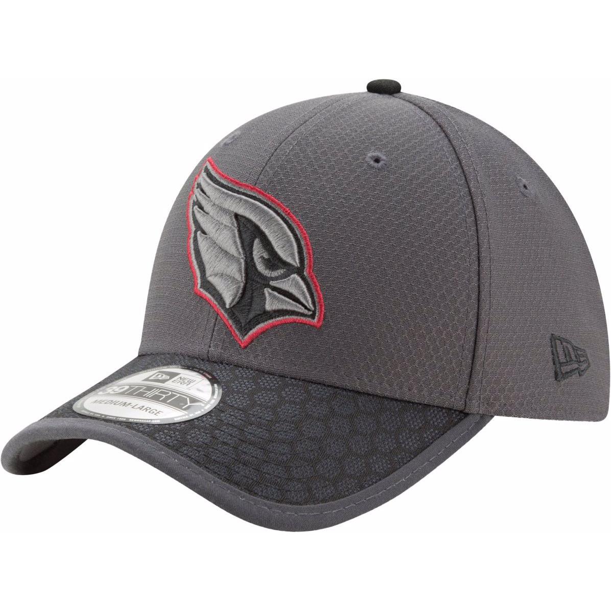 New Era, Herren, Cap, 39Thirty NFL Sideline Arizona Cardinals, Grau, (L)