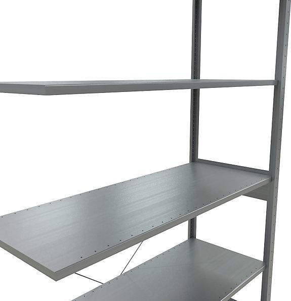 Actual product image eurokraft pro Boltless shelving, single row